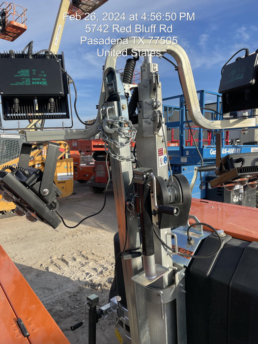 2024 Wanco WLTT-4MM4K Diesel, Deep Sea Controller, Shore Power Plug, Auto Start, (4) 350W LED Floodlights, 4kW Generator, 60 Gal Fuel Tank, 2" Ball, T3