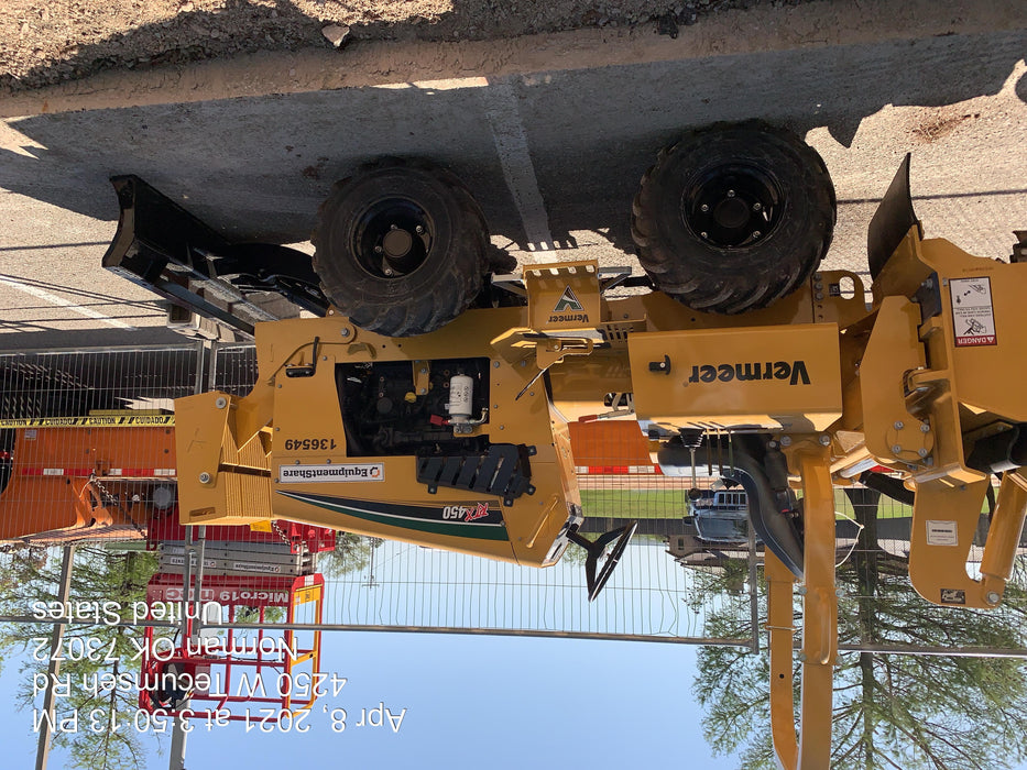 2021 VERMEER RTX450