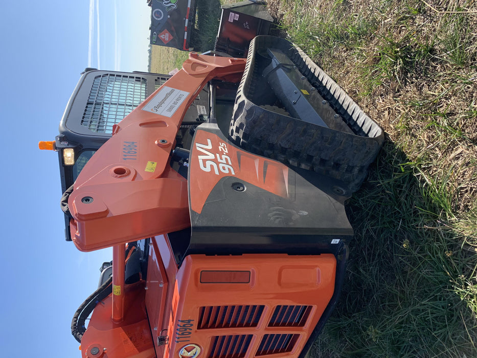 2020 Kubota SVL95-2SHC Cab, Rubber Tracks, Hydraulic Quick Coupler