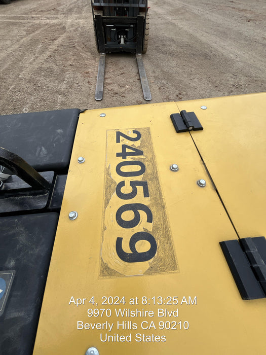 2022 Allmand NLV3GR (4) LED Light Fixture 350W, 23' Vertical Mast, 3kW Prime, Towable, Deep Sea L401, Leveling Jacks, Yanmar T4F 5.8hp