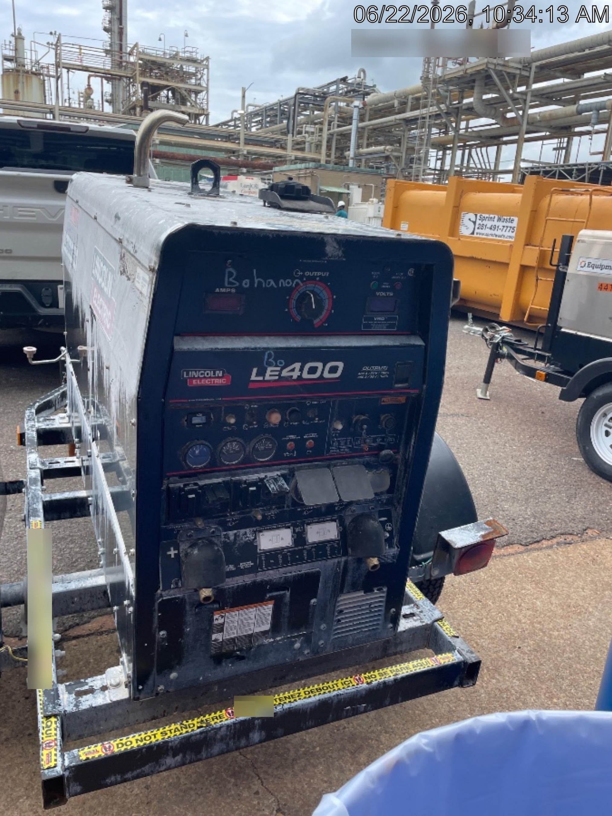2024 Lincoln Electric LE400 Kubota V1505, Trlr, Cable Rack, Light Kit, ES Decals, T3