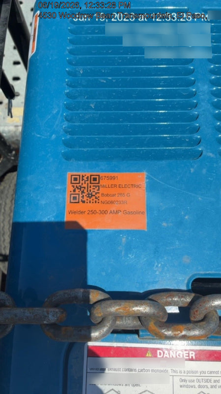 2026 MILLER ELECTRIC Bobcat 265 G