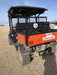 2022 Kubota RTV-X1140W-H Plastic Canopy, Windshield Acrylic Clear, LED Strobe Light, Wire Harness Kit, Back up Alarm