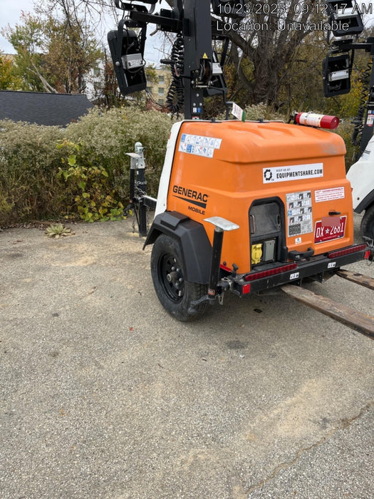 2023 Generac MLT2 Diesel, Flex Switch 120V Input, Powerzone Controller, 
(4) 320W LED Lights, 4kW Generator, 39.9 Gal Fuel Tank, 2" Ball, T3