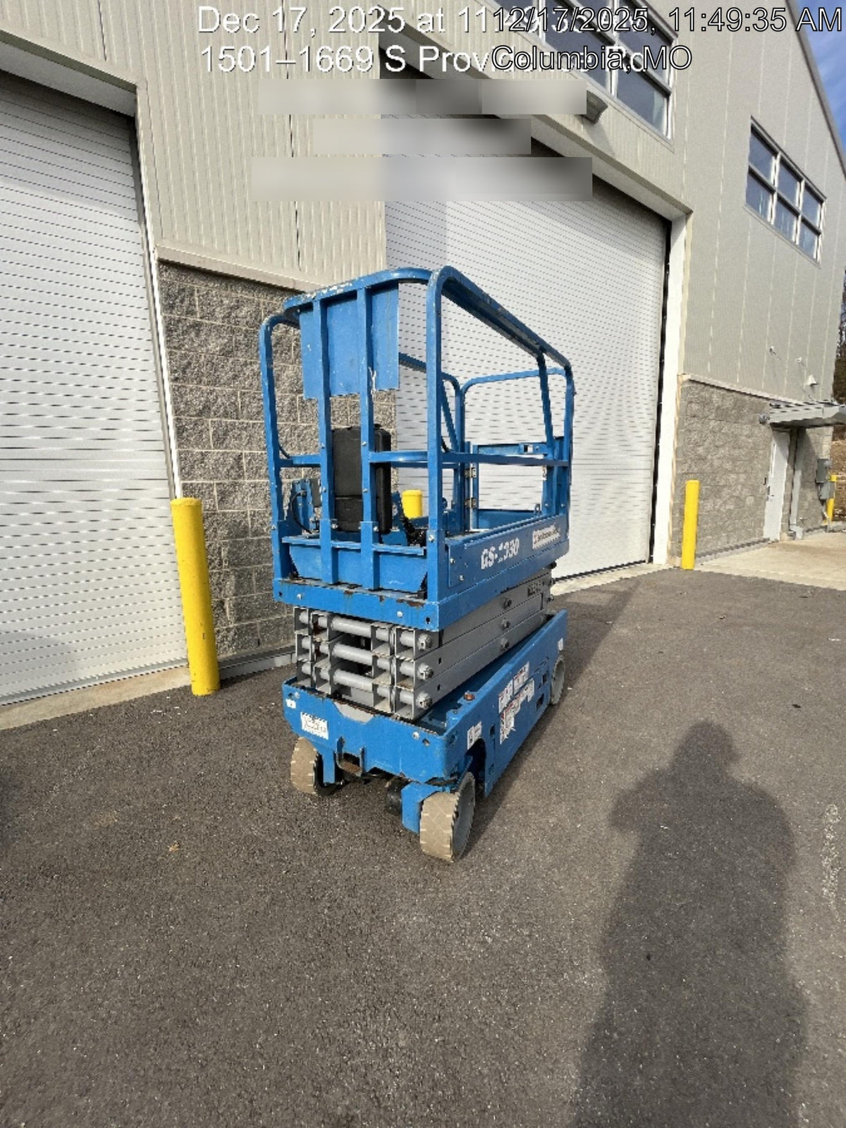 2020 Genie GS-1930 Solid Non Marking Tires, Beacon, Folding rails with half height swing gate