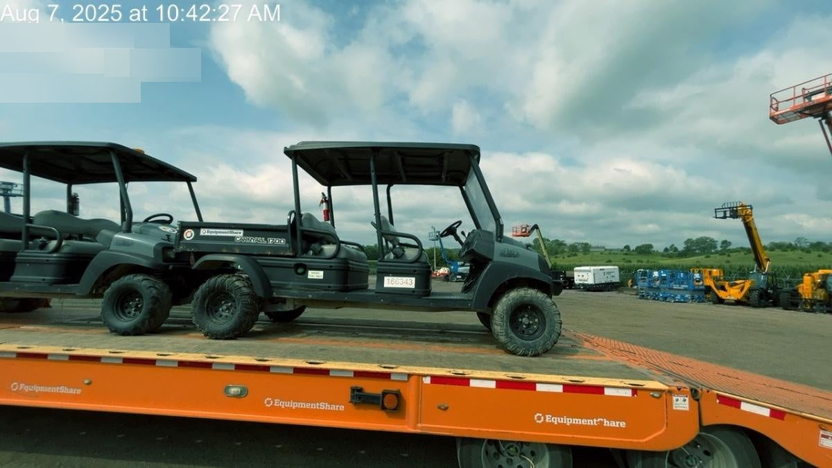 2021 Club Car CA1700D Canopy, Diesel, 4 Passenger