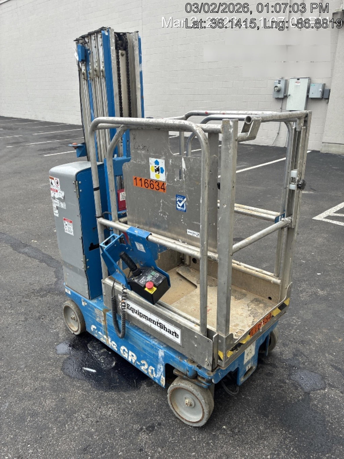 2020 GENIE GR-20