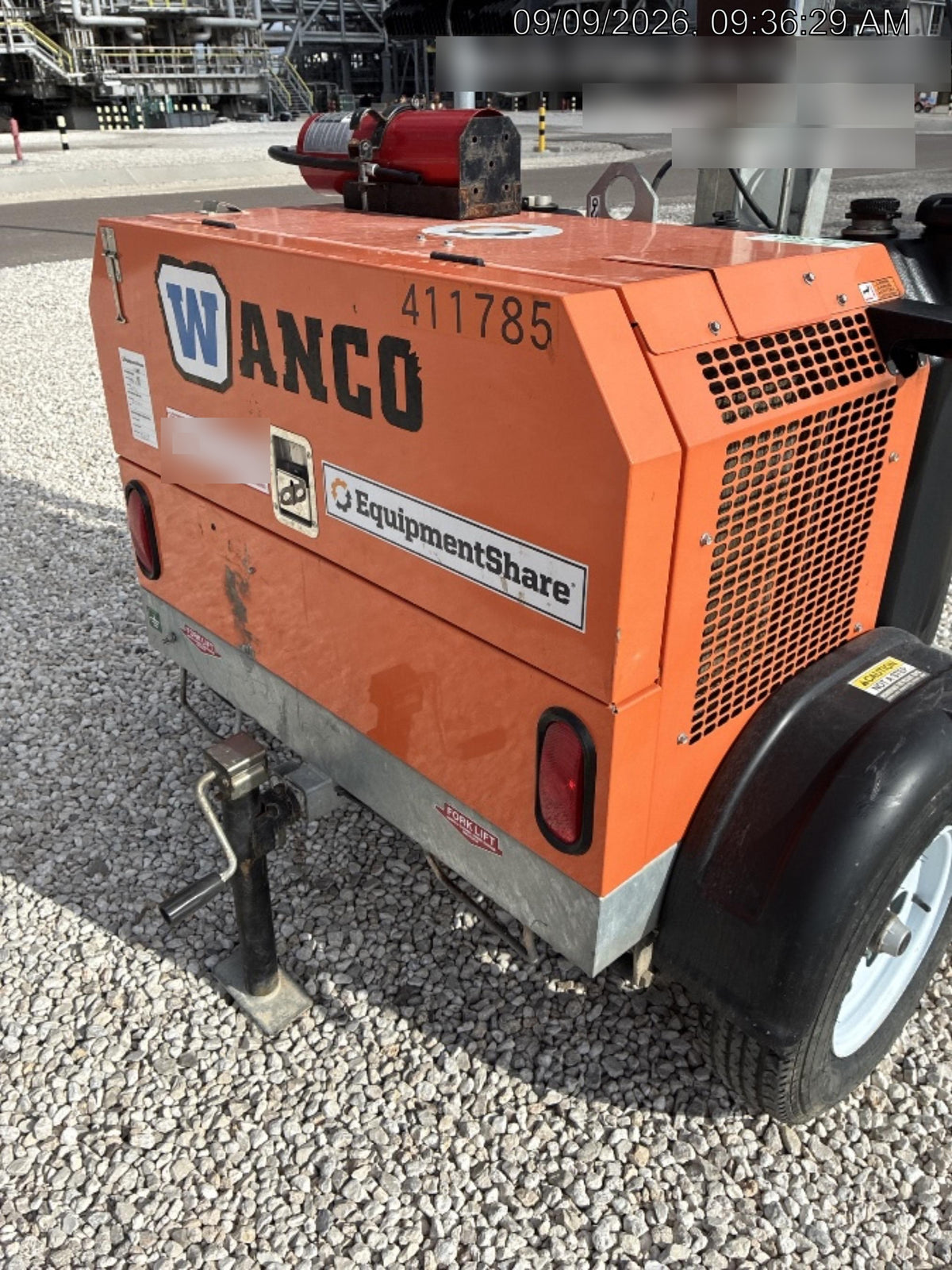 2024 Wanco WLTT-4MM4K Diesel, Deep Sea Controller, Shore Power Plug, Auto Start, (4) 350W LED Floodlights, 4kW Generator, 60 Gal Fuel Tank, 2" Ball, T3