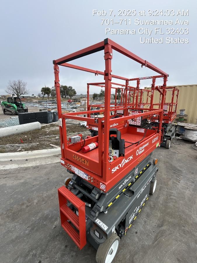 2024 Skyjack SJ3219 Electric Drive, Sld NM Tires, DBcns, RFRails, Power to Platform, T3 + Access Control