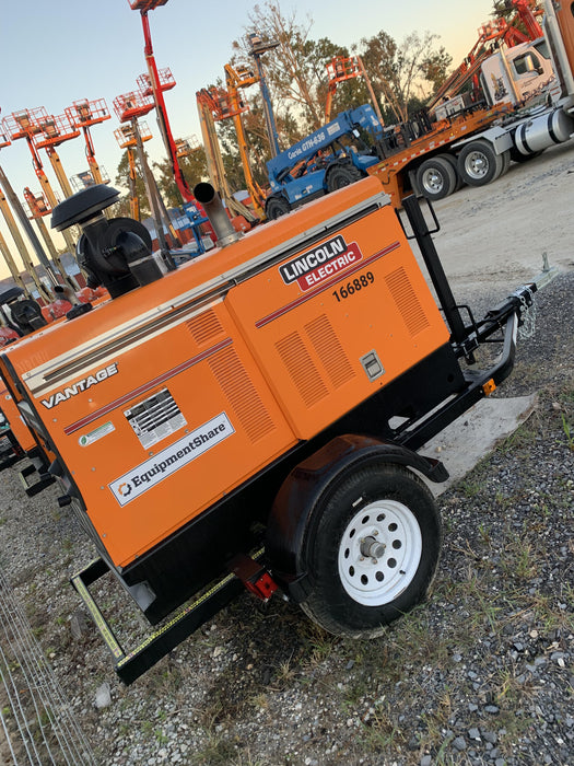 2021 Lincoln Electric Vantage 549X Ready Pak 3, ORANGE (includes trailer, cable rack, fender light kit)