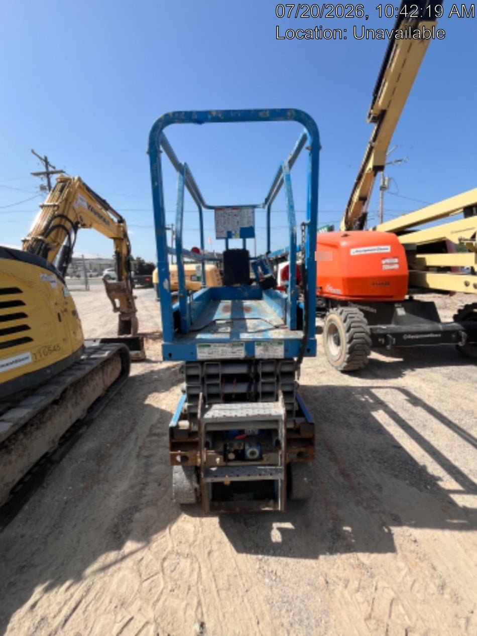 2020 Genie GS-1930 Fixed rails with chain entry gate - Pre A92.20