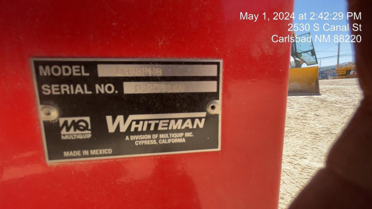 2022 MULTIQUIP WM90PH8