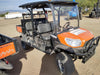 2021 Kubota RTV-X1140W-H Plastic Canopy, Windshield Acrylic Clear, LED Strobe Light, Wire Harness Kit, Back up Alarm