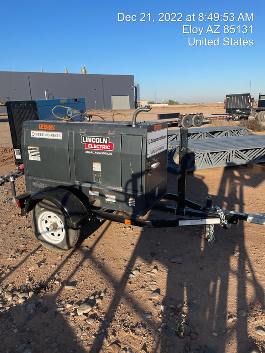 2021 Lincoln Electric Dual Maverick 200/200X Ready Pak 3 (includes trailer, cable rack, fender light kit)