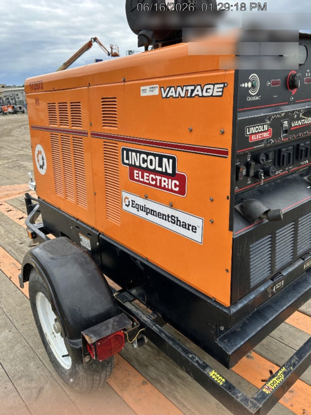 2021 Lincoln Electric Vantage 549X Ready Pak 3, ORANGE (includes trailer, cable rack, fender light kit)