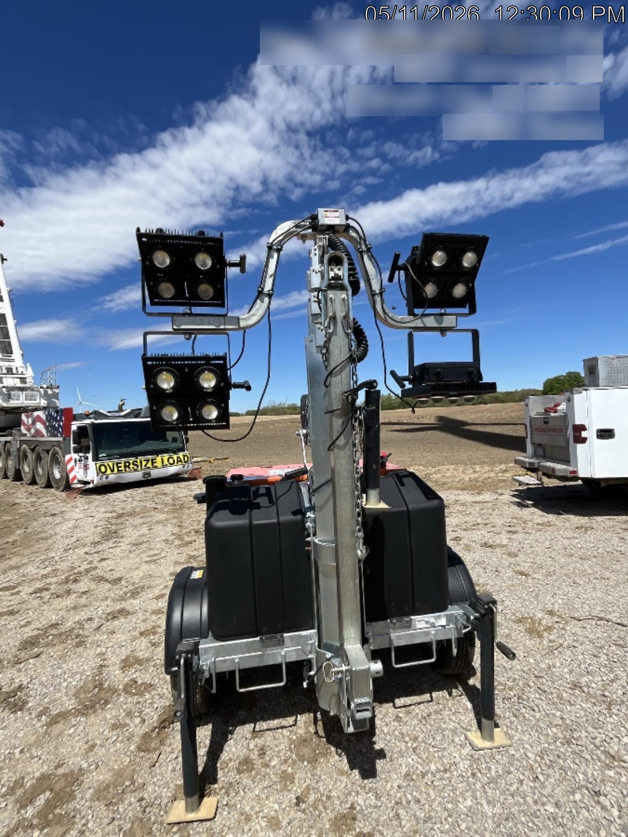 2024 Wanco WLTT-4MM4K Diesel, Deep Sea Controller, Shore Power Plug, Auto Start, (4) 350W LED Floodlights, 4kW Generator, 60 Gal Fuel Tank, 2" Ball, T3