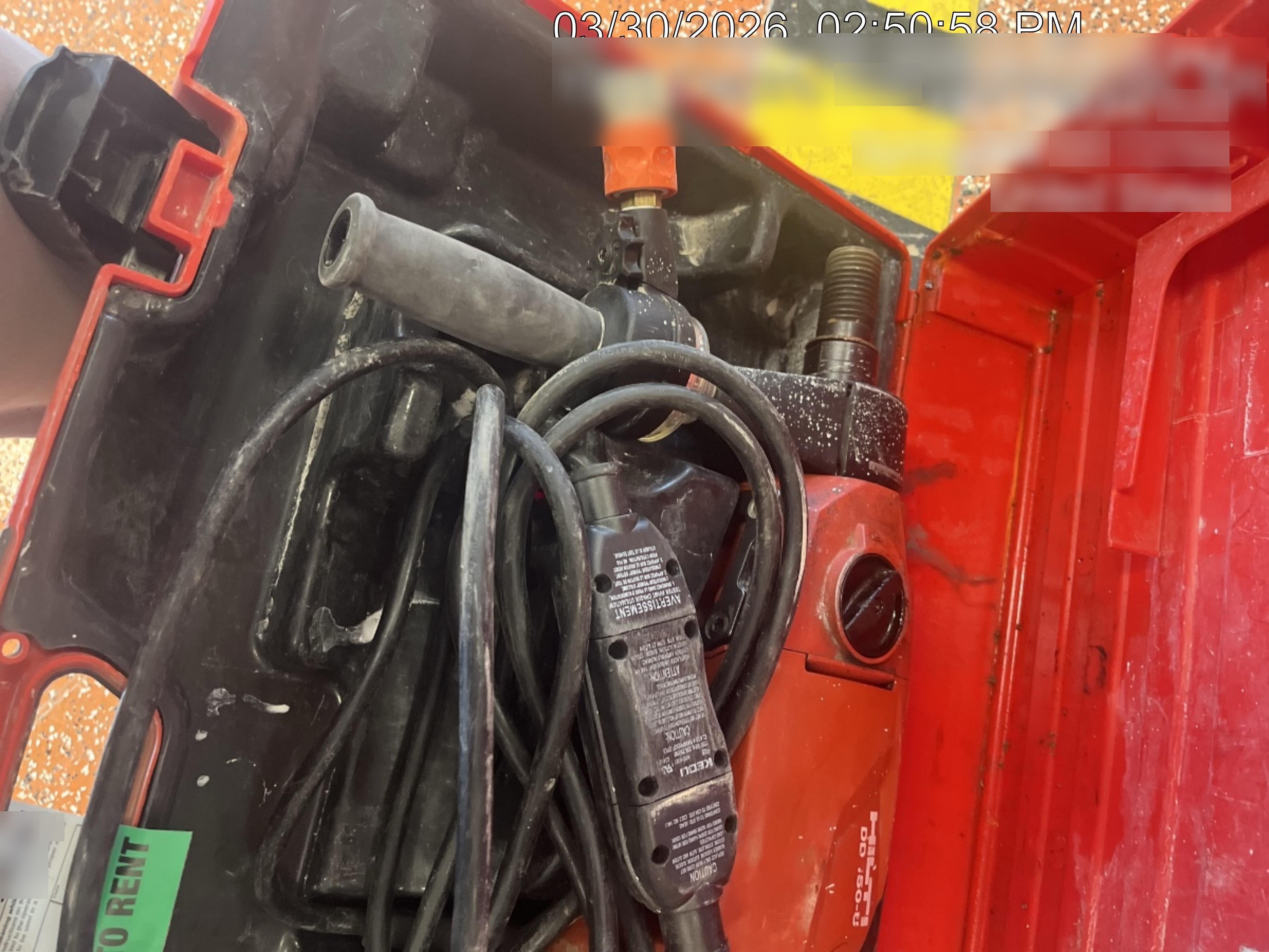 2019 HILTI DD150U