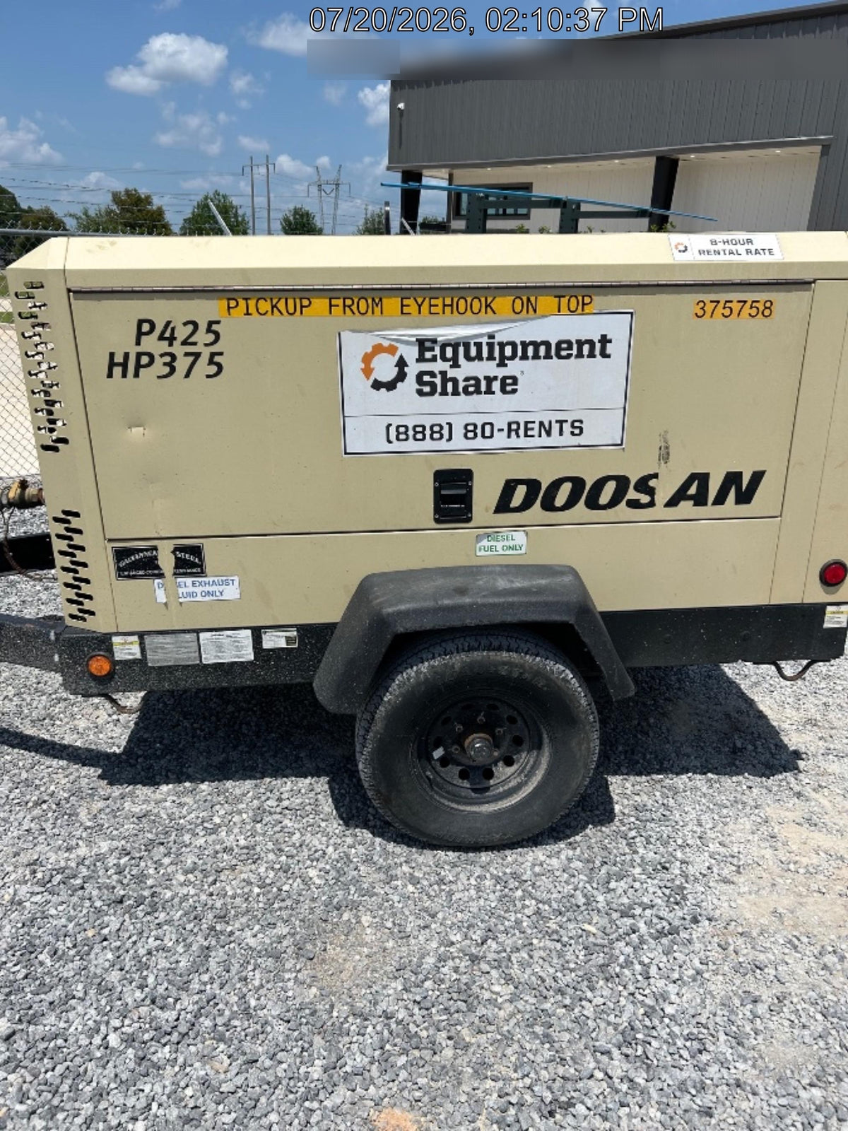 2023 DOOSAN P425/HP375WCU