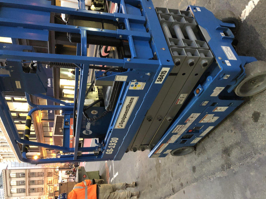 2019 Genie GS-1930 Half Height Swing Gate, 800W Inverter