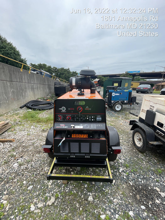 2021 Lincoln Electric Vantage 549X Ready Pak 3, ORANGE (includes trailer, cable rack, fender light kit)