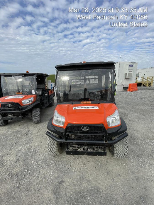 2022 Kubota RTV-X1140W-H Plastic Canopy, Windshield Acrylic Clear, LED Strobe Light, Wire Harness Kit, Back up Alarm