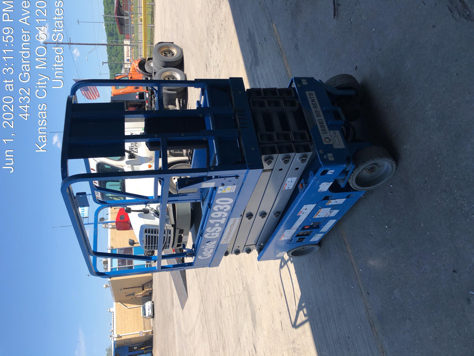 2018 Genie GS-1930 Genie GS-1930 w/Fixed Rail, Chain Entry