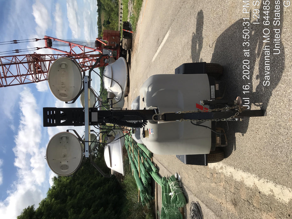 2018 Wacker Neuson LTV6L-MH Wacker Neuson LTV6L Mobile Light Tower w/Fuel Level Sensor Installed