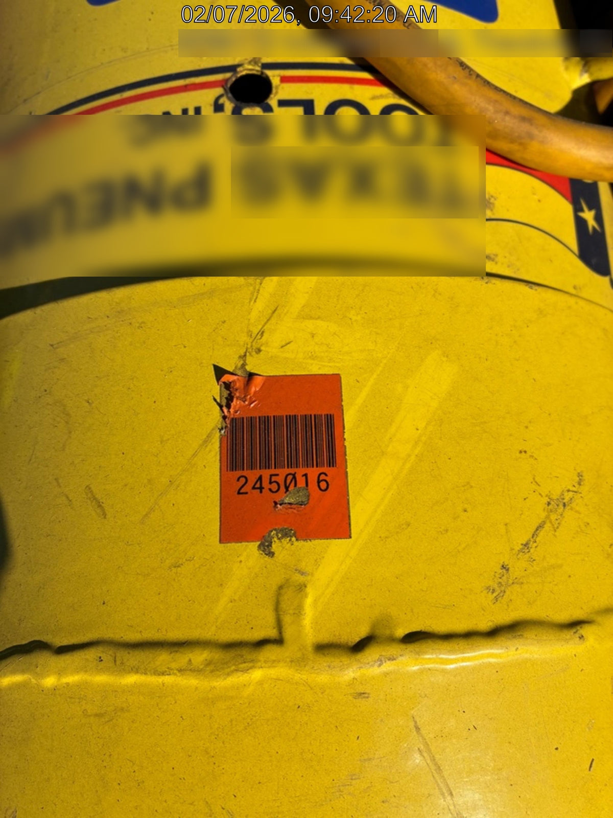 2021 TEXAS PNEUMATIC TOOLS, INC. TB-12-EXP