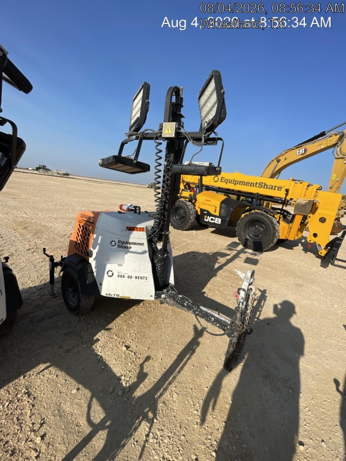 2023 Generac MLT2 Diesel, Flex Switch 120V Input, Powerzone Controller, (4) 320W LED Lights, 4kW Generator, 39.9 Gal Fuel Tank, 2" Ball, T3