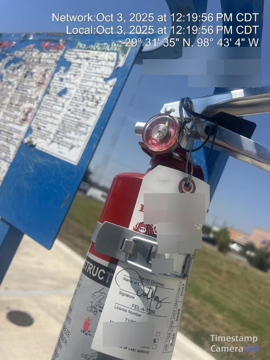 2019 Genie GS-1930 Fixed Rails with Chain Entry