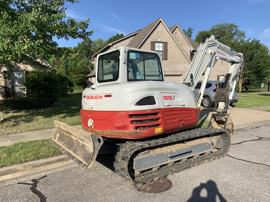 2020 Takeuchi TB290C Cab/Heat/Air, Rubber Tracks, Manual TAG QC