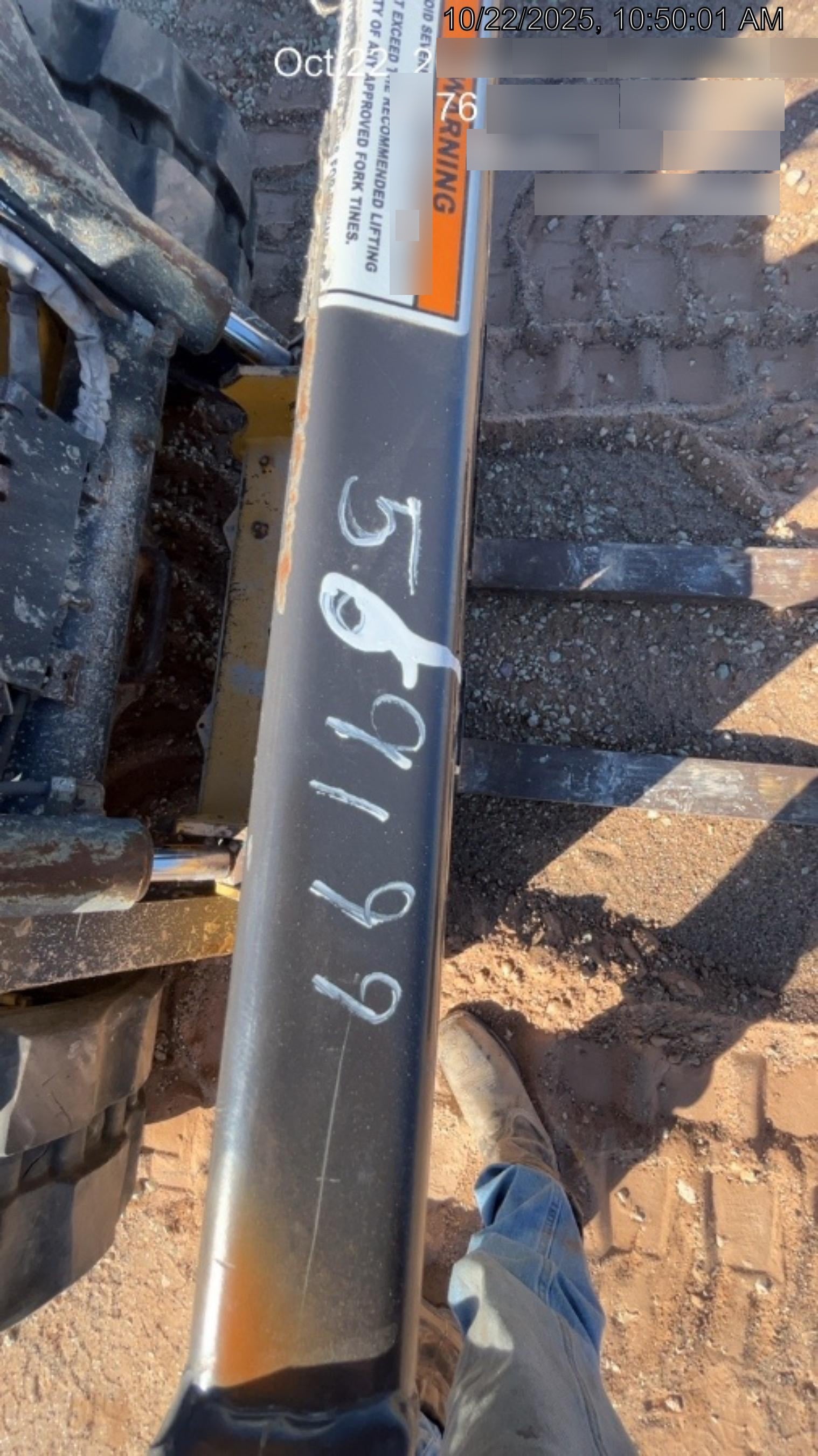 2025 PALADIN 72" Skid Steer Forks
