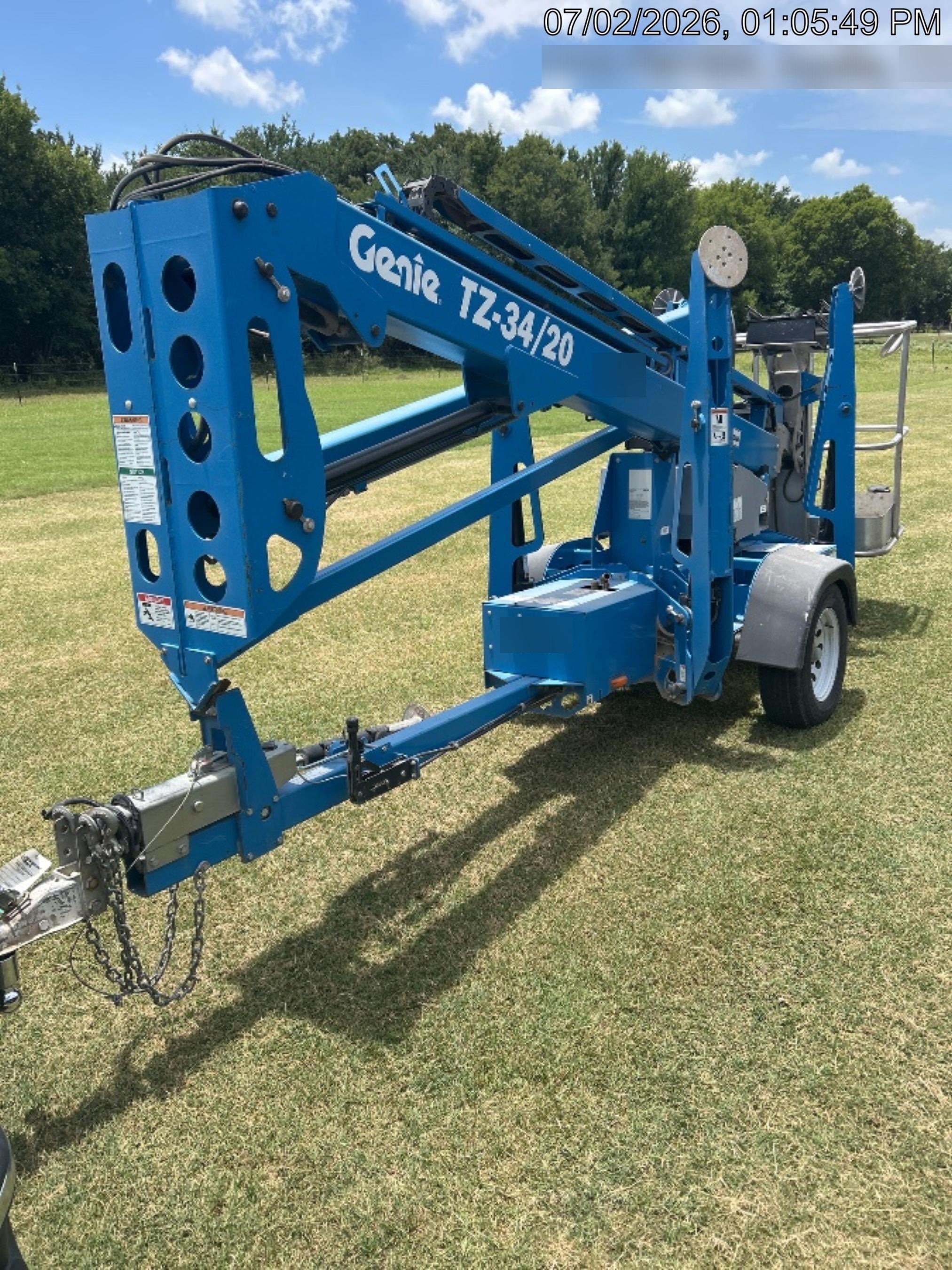 2018 GENIE TZ-34/20