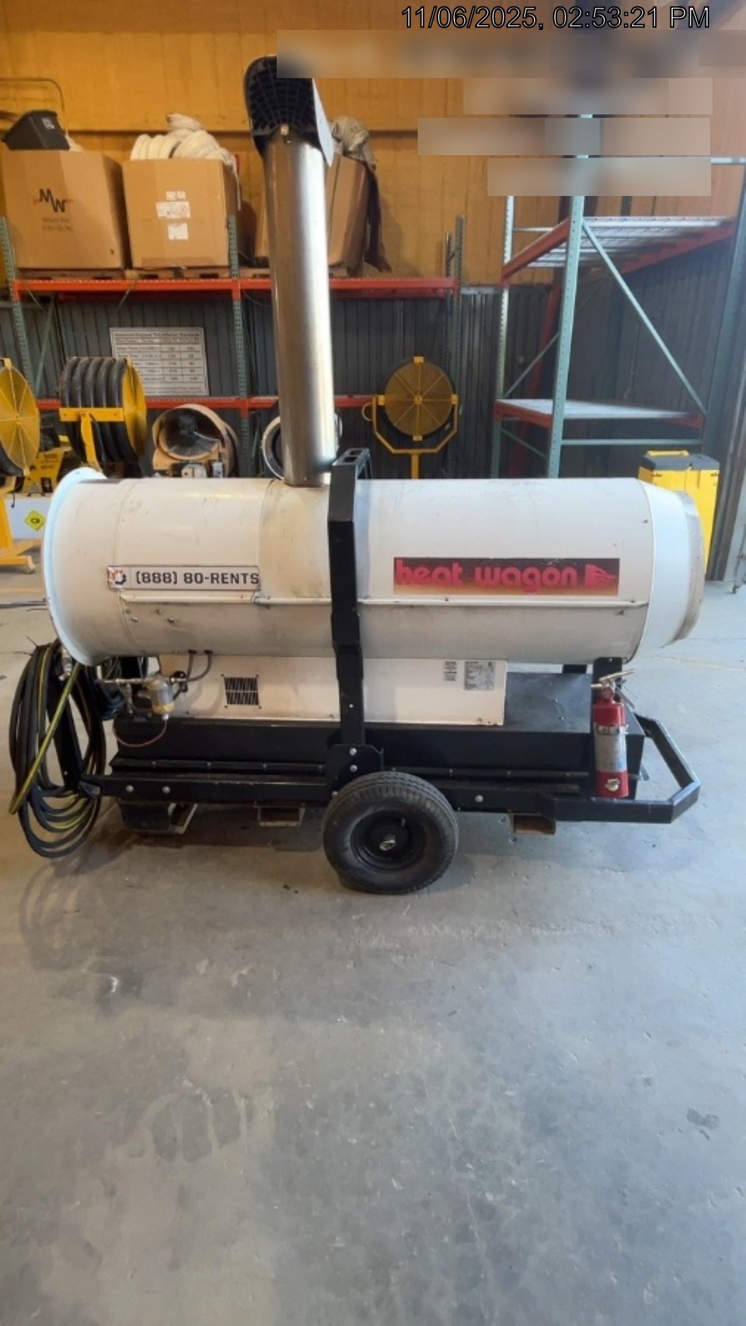 2021 HEAT WAGON HVF410