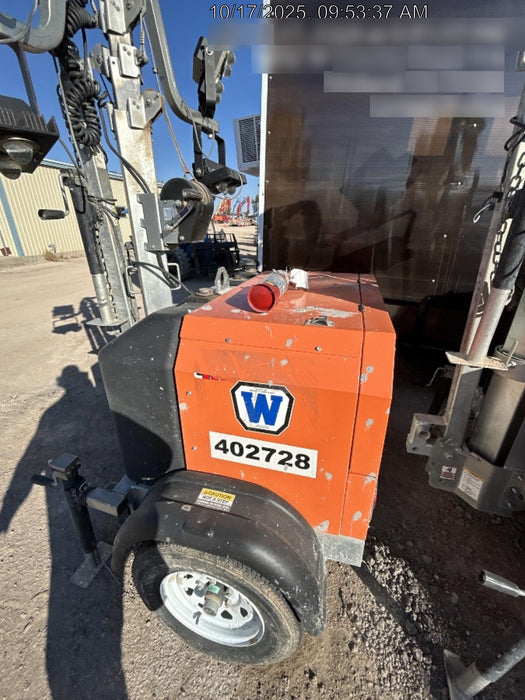 2024 Wanco WLTT-4MM4K Diesel, Deep Sea Controller, Shore Power Plug, Auto Start, (4) 350W LED Floodlights, 4kW Generator, 60 Gal Fuel Tank, 2" Ball, T3