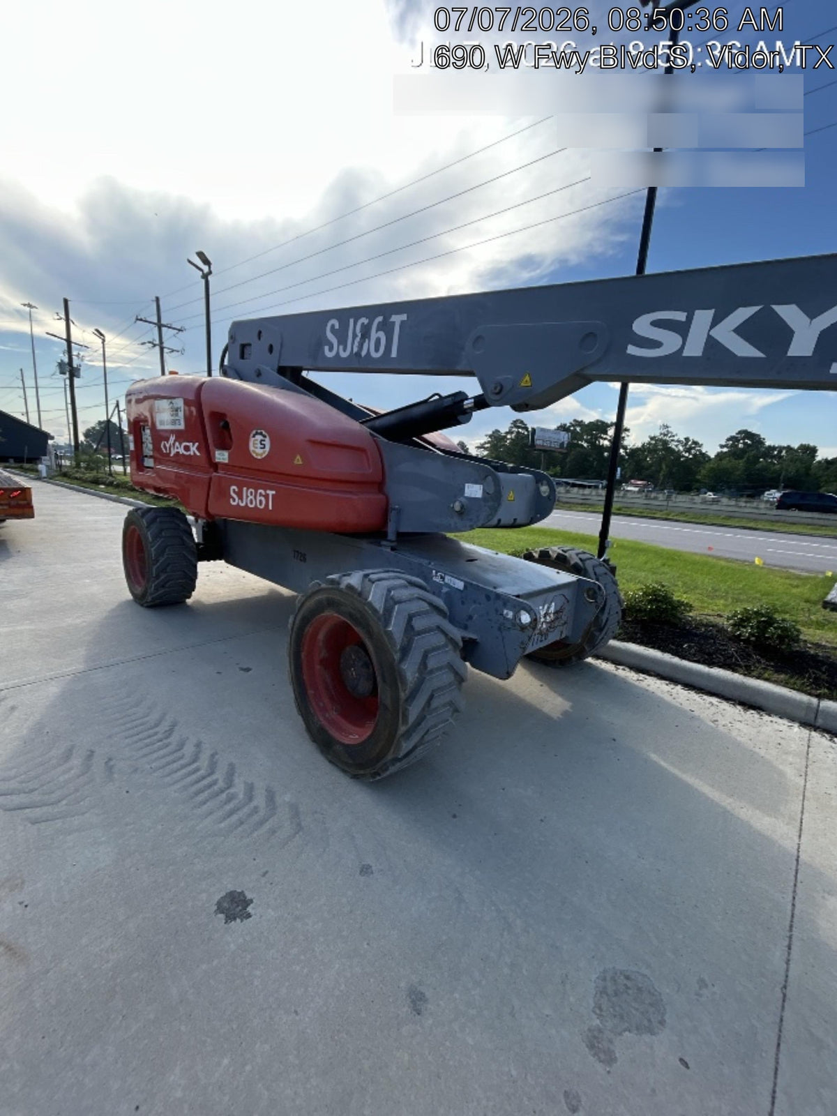 2018 SKYJACK SJ86T