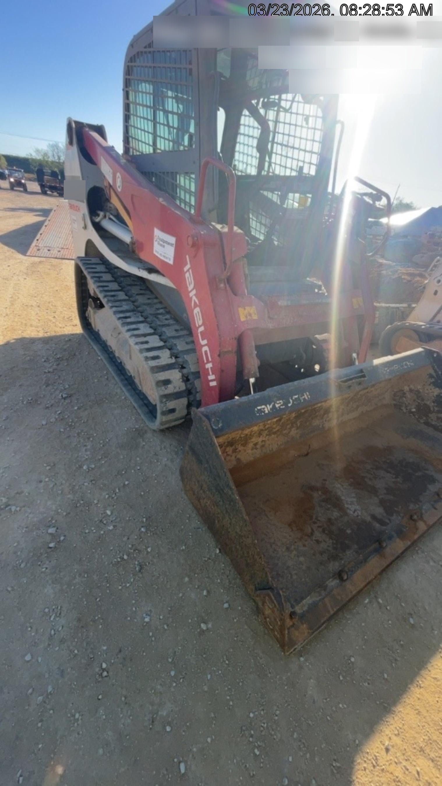 2020 Takeuchi TL12R2-CR Cab/Heat/Air, Hydraulic QC