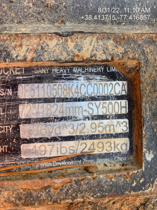 2021 SANY SY500
