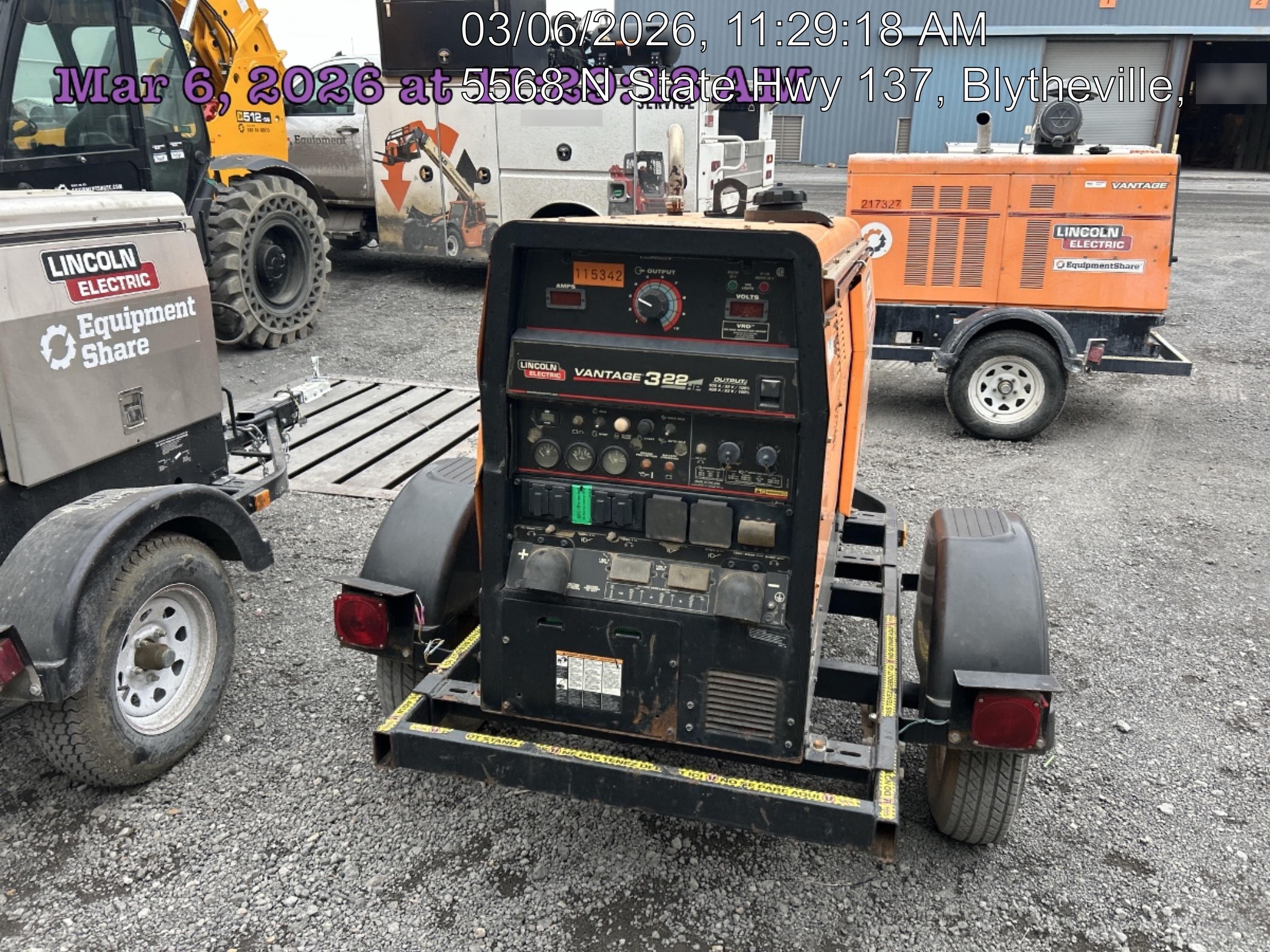 2020 Lincoln Electric Vantage 322 Ready-Pak 3