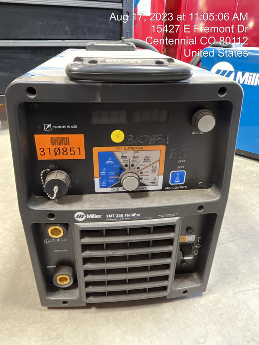 2023 MILLER ELECTRIC XMT 350