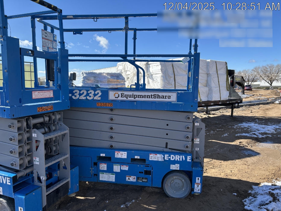 2021 Genie GS-3232 Electric Drive, NM Sld Tires, Bcn, EST