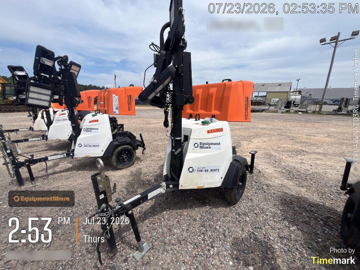 2024 Generac MLT6SKDS-STD4 ELEC WINCH Diesel, Electric Winch Mast, Powerzone Controller, (4) 320W LED Lights, 4kW Generator, 39.9 Gal Fuel Tank, 2" pintle, T3