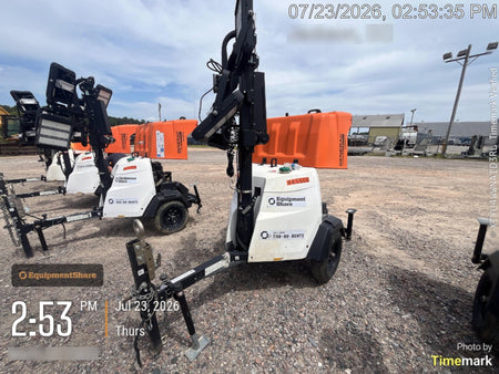 2024 Generac MLT6SKDS-STD4 ELEC WINCH Diesel, Electric Winch Mast, Powerzone Controller, (4) 320W LED Lights, 4kW Generator, 39.9 Gal Fuel Tank, 2" pintle, T3