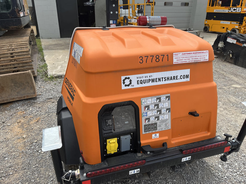 2023 Generac MLT2 Diesel, Flex Switch 120V Input, Powerzone Controller, 
(4) 320W LED Lights, 4kW Generator, 39.9 Gal Fuel Tank, 2" Ball, T3