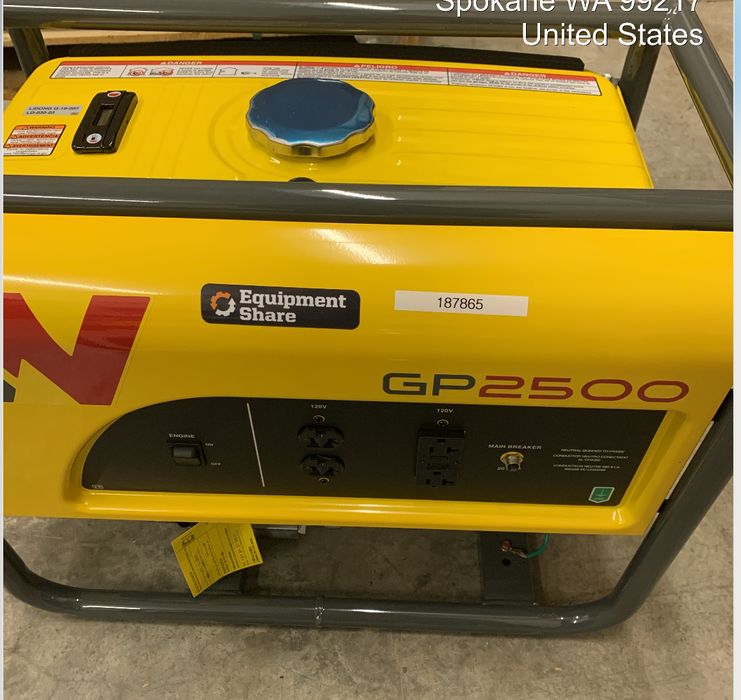 2021 WACKER NEUSON GP2500A