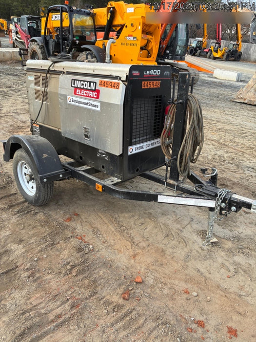 2024 Lincoln Electric LE400 Kubota V1505, Trlr, Cable Rack, Light Kit, ES Decals, T3