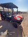 2022 Kubota RTV-X1140W-H Plastic Canopy, Windshield Acrylic Clear, LED Strobe Light, Wire Harness Kit, Back up Alarm