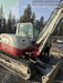 2019 Takeuchi TB290 Cab/Heat/AC Rubber tracks, Dozer blade, Travel alarm, Auxiliary hydraulics Manual QC, Hydraulic thumb, 18", 24", and 36" Buckets