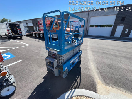 2019 Genie GS-1930 Half Height Swing Gate, 800W Inverter
