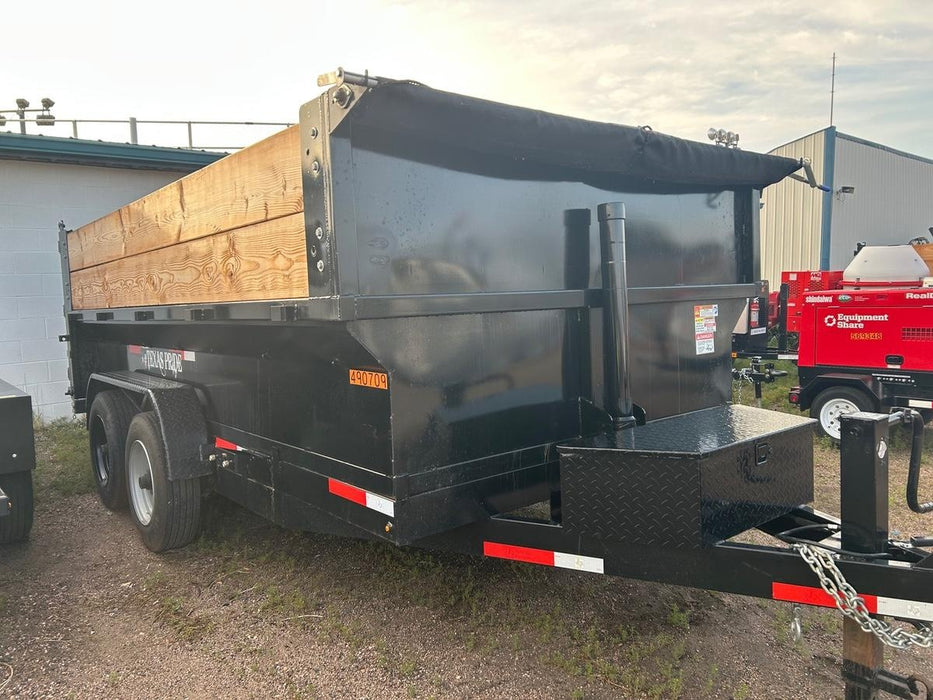 2025 TEXAS PRIDE TRAILERS DT714416KBP